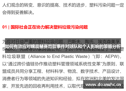 如何有效应对魏震禁赛罚款事件对球队和个人影响的策略分析